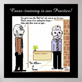 Póster ¡Entrenamiento cruzado en el trabajo!