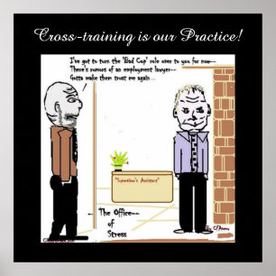 Póster ¡Entrenamiento cruzado en el trabajo!