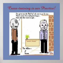 Póster ¡Entrenamiento cruzado en el trabajo!