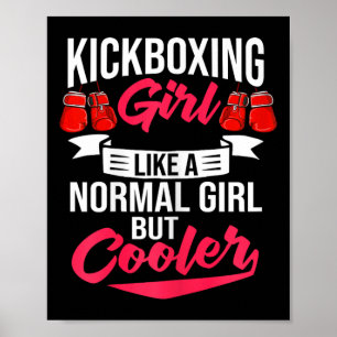 Póster Entrenamiento de cardio kickboxing para principian
