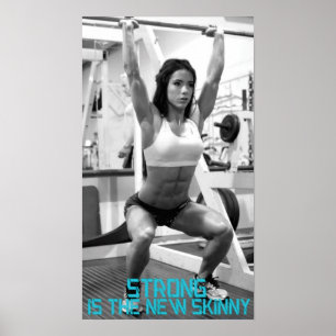 Póster Entrenamiento de motivación