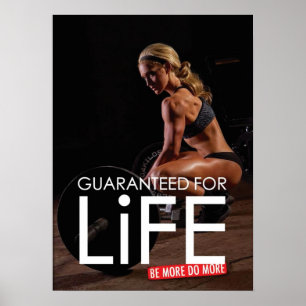Póster Entrenamiento de motivación