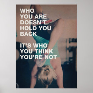 Póster Entrenamiento de motivación