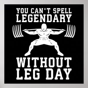 Póster Entrenamiento de motivación