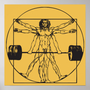 Póster Entrenamiento de motivación