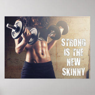 Póster Entrenamiento de motivación