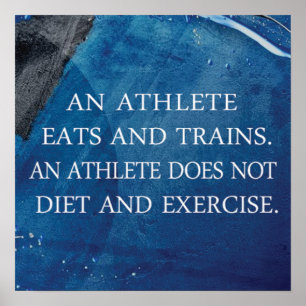 Póster Entrenamiento de motivación