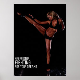 Póster Entrenamiento de motivación