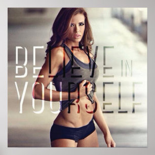 Póster Entrenamiento de motivación