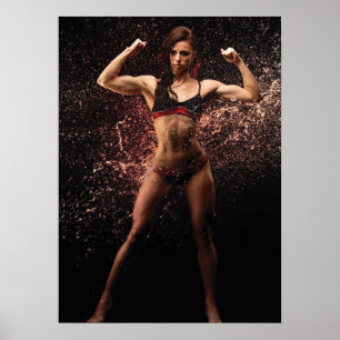 Póster Entrenamiento de motivación