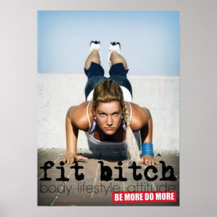Póster Entrenamiento de motivación