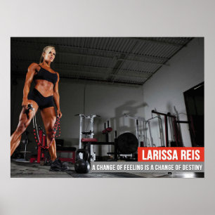 Póster Entrenamiento de motivación