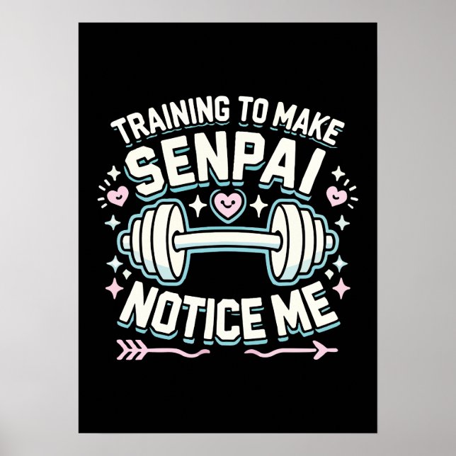Póster Entrenamiento Para Hacer Que Senpai Me Notara, Div (Frente)