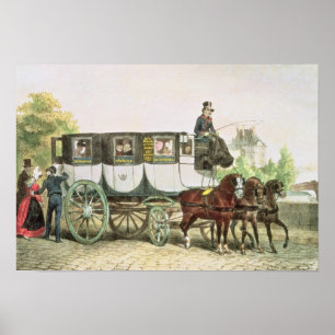 Póster Entreprise Generale des Omnibus',