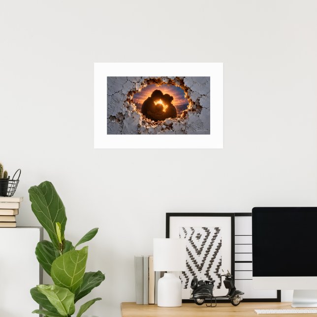 Póster Entretejidos (Oficina en casa)