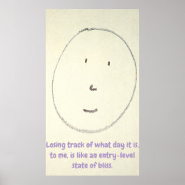 Póster Entry-Level Bliss