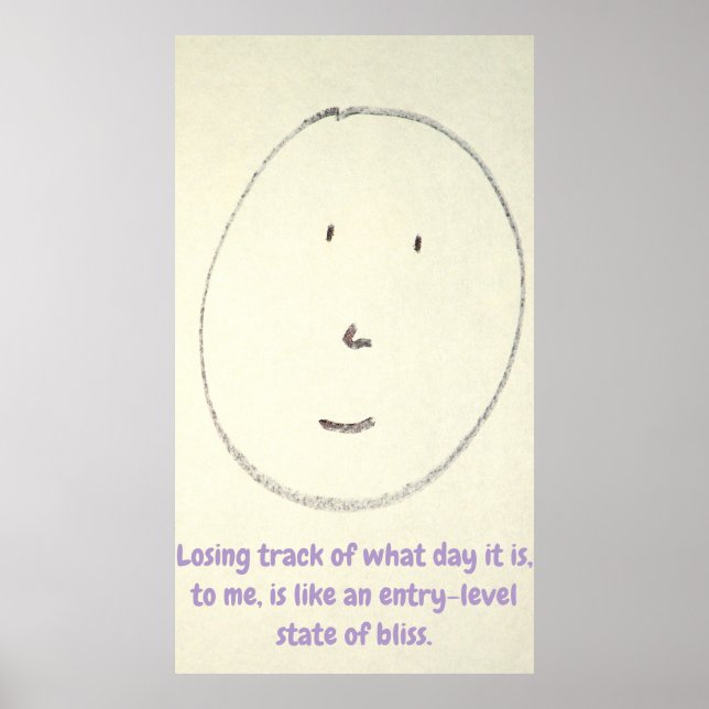 Póster Entry-Level Bliss (Frente)