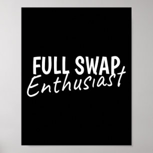 Póster Entusiasta de Swinger - Intercambio Total Cruisecl