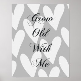 Póster Envejecer conmigo