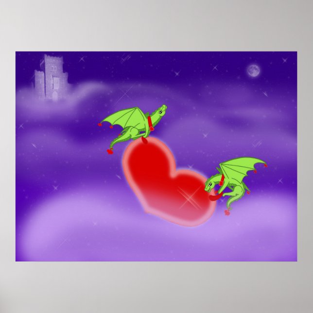 Póster Enviarte amor (Frente)