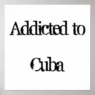 Póster Enviciado a Cuba