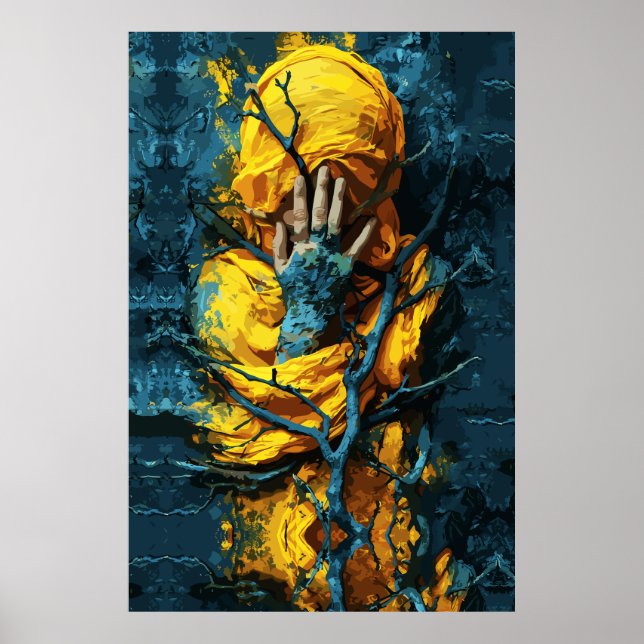 Póster Envuelto en Misterio: Velo de Silencio (Frente)