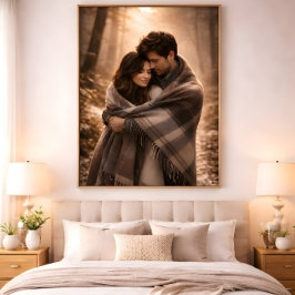 Póster Envueltos en amor silencioso
