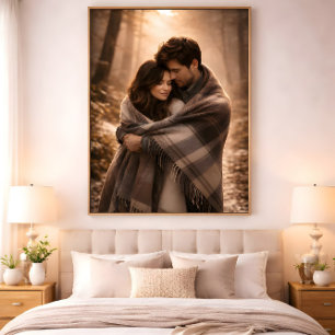 Póster Envueltos en amor silencioso