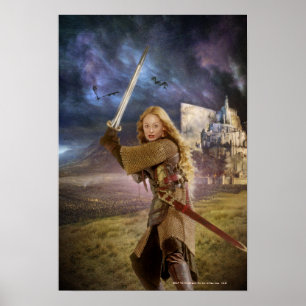 Póster Eowyn aumenta la espada
