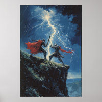 Epic Knight Duel en tormenta