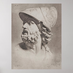 Póster Epic Roman Helmet Head Poster - Diseño eterno
