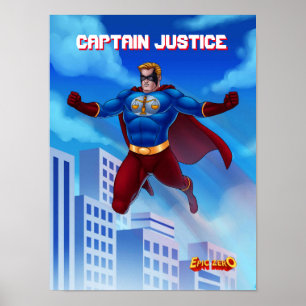 Póster Epic Zero Capitán Poster de Justicia
