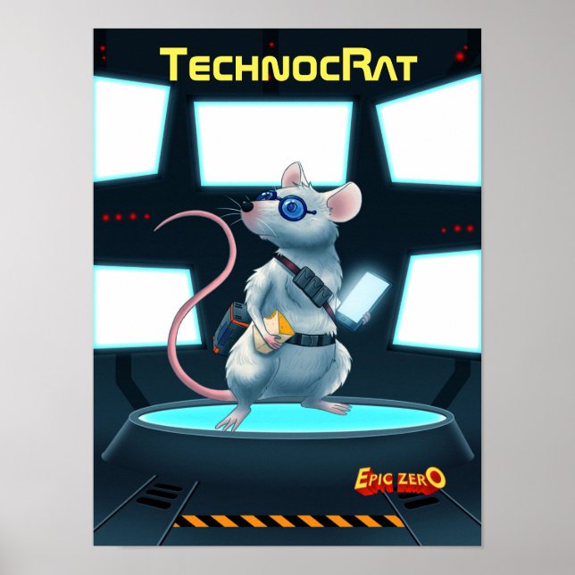 Póster Epic Zero TechnocRat Poster (Frente)
