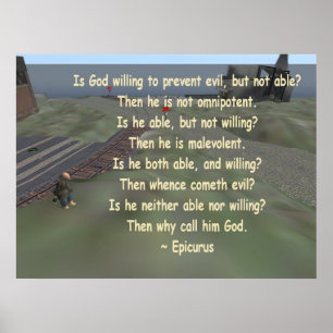 Póster epicurus