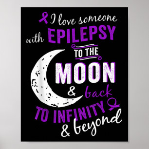 Póster Epilepsia Camisetas de toma de conciencia - Epilep