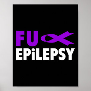 Póster Epilepsia de Fck - Conciencia de la epilepsia en e