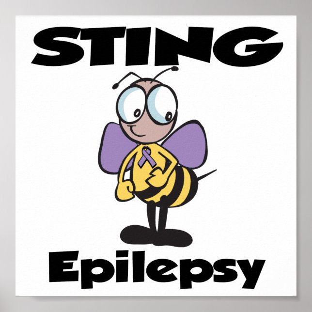 Póster Epilepsia de STING (Frente)
