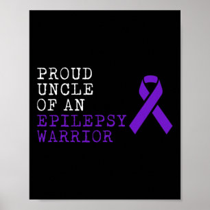 Póster Epilepsia Diagnóstico de conciencia Diversión Guer