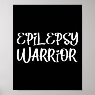 Póster Epilepsia Guerrero Morado Epilepsia Apoyo a la Con