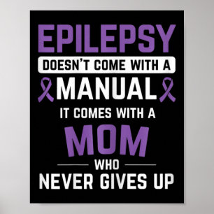 Póster Epilepsia Mamá Epilepsia Epilepsia Epilepsia Epile