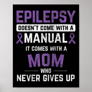 Póster Epilepsia Mamá Epilepsia Epilepsia Epilepsia Epile