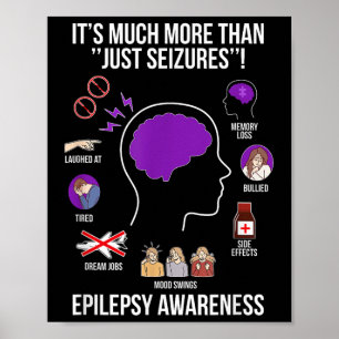 Póster Epilepsia Mes de Conciencia Epilepsia Guerrero