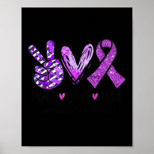 Póster Epilepsia Partidaria de Conciencia Guerrero Luchad