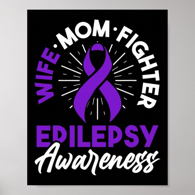 Póster Epilepsia Sensibilización Diversión Guerrero Epilé (Frente)