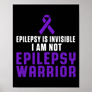 Póster Epilepsia Sensibilización Diversión Salud Epilépti