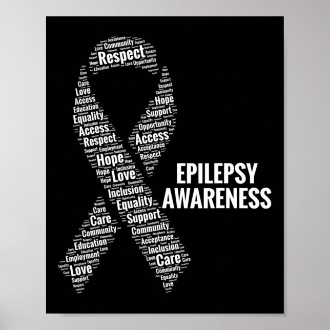 Póster Epilepsia Sensibilización Respeto Atención Promoci (Frente)