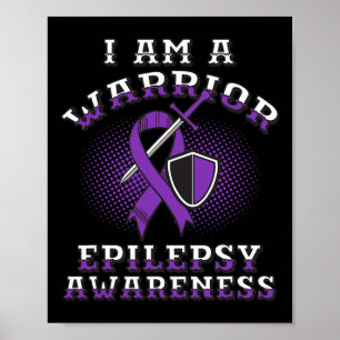 Póster Epilepsia Warrior Epilepsia Epilepsia Trastorno po