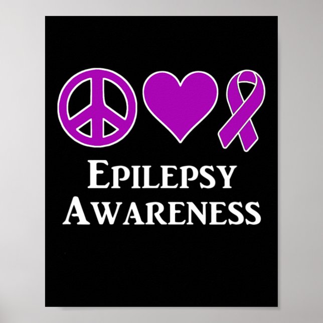 Póster Epilepsy Awareness Support Awareness Tee (Frente)