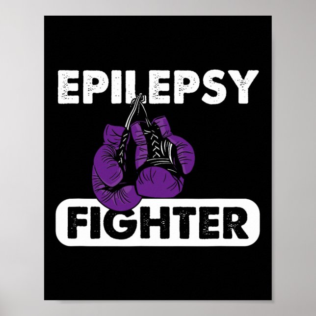 Póster Epilepsy Fighter (Frente)