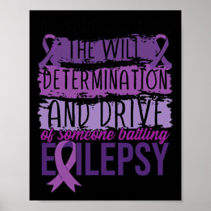 Póster Epilepsy Warrior